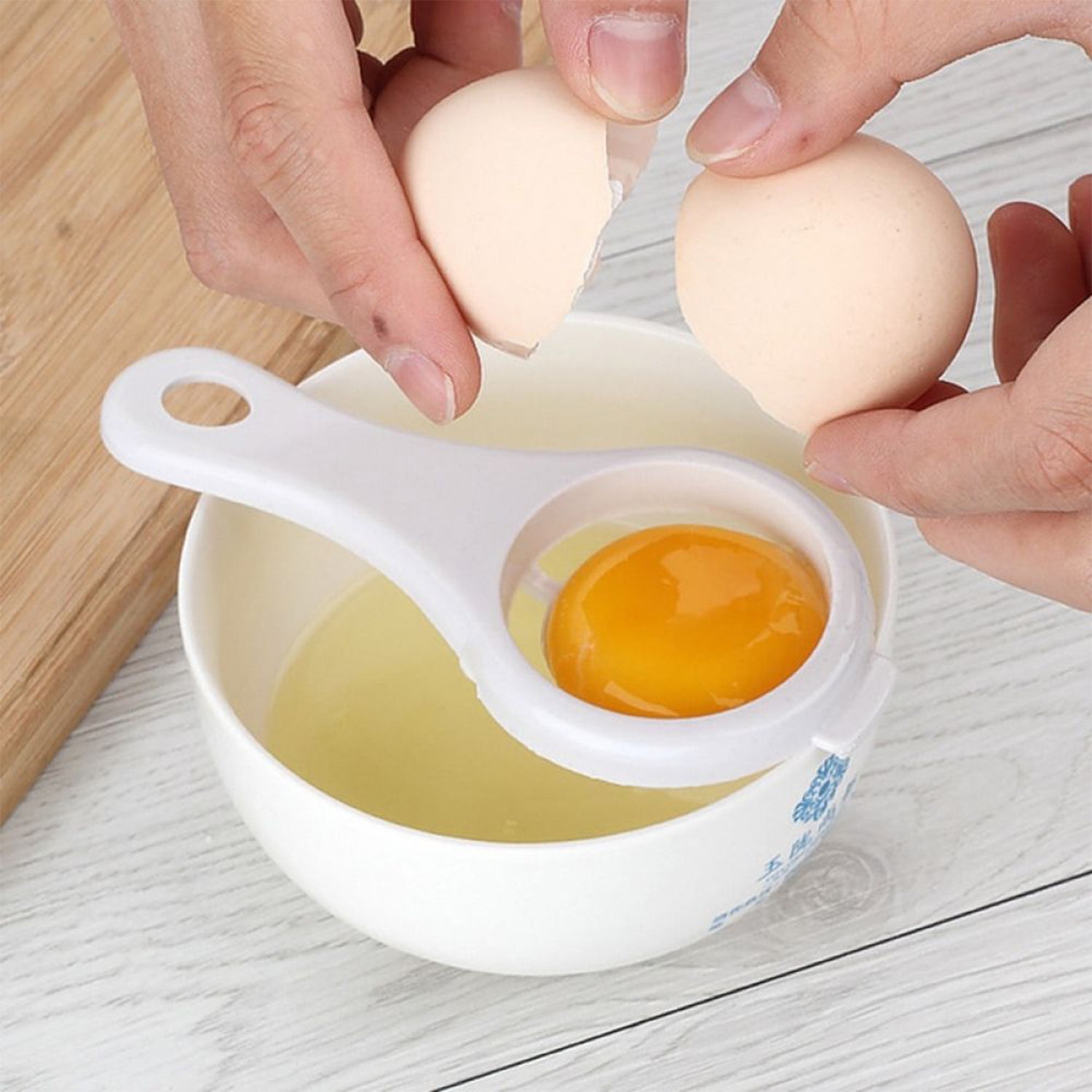2885 Egg Yolk Separator, Egg White Yolk Filter Separator, Egg Strainer Spoon Filter Egg Divider 2885 Egg Yolk Separator, Egg White Yolk Filter Separator, Egg Strainer Spoon Filter Egg Divider
